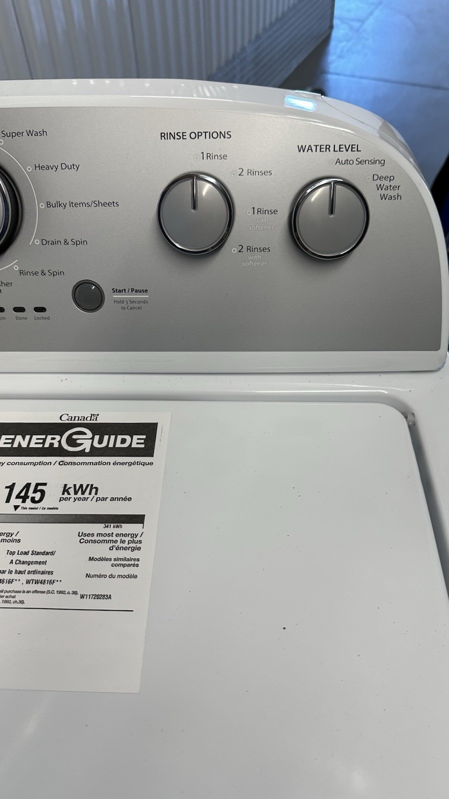 Brand New Whirlpool Washing Machine