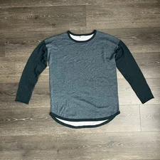 Smartwool Shadow Pine Sweater Womens Medium  Long Sleeve Pullover Wool Blend