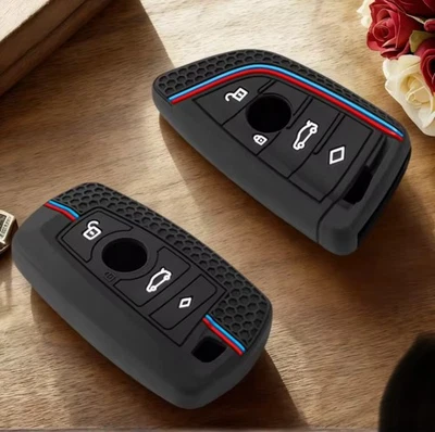 BMW Silicone Key Fob Cover Case – 1 3 5 7 Series X1 X3 X5 Scratch Protection