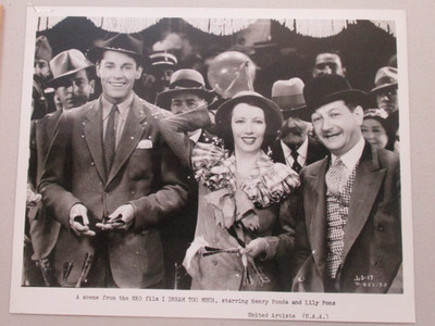 PRESS PROMO PHOTO 1935 MOVIE I DREAM TOO MUCH HENRY FONDA & LILY PONS 8X10 V452