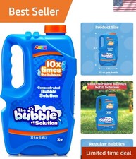 Concentrated Bubble Solution 32 FL OZ - Create Both Regular and Giant Bubbles