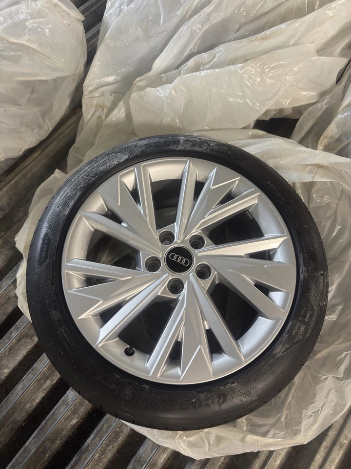 4 ORIGINAL 17" ALU SOMMERRÄDER AUDI A3 8Y 8Y0601025D 225/45R17 91Y 2024 NEU - Bild 2 von 4