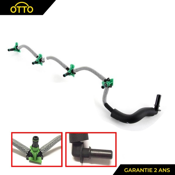 Schlauch RüCkkehr GasöL Antriebsmotor FüR CitroëN Berlingo 1.6 HDI - 9676245280-image
