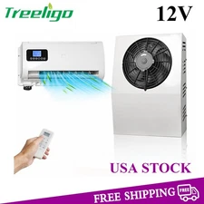 12V Split Truck Cab Air Conditioner Kits For Semi Trucks Bus RV Caravan Vehicle