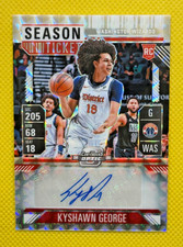 Kyshawn George #RST-KYS [Mosaic] 2024 Panini Mosaic Rookie Season Ticket Auto
