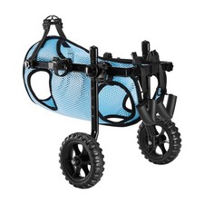 Dog Wheelchair for Back Legs Adjustable 2 Wheels Lightweight Dog Cart Medium