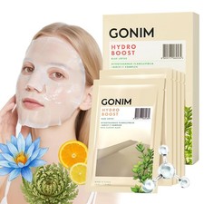 GONIM Hydro Boost Blue Lotus Skin Barrier Mask Hydrating Korean Skincare 5pc