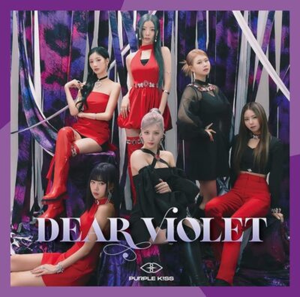 PURPLE KISS DEAR VIOLET First Limited Edition CD DVD Card From Japan