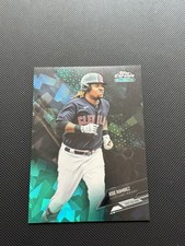 2021 Topps Chrome Black JOSE RAMIREZ Green Atomic Refractor /99 #81