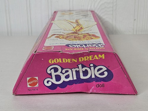 1980 Golden Dream Barbie Doll Mattel #1874 NRFB Vintage Toy in Box - Picture 15 of 17