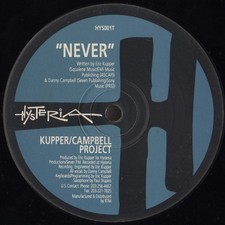 KUPPER/CAMPBELL Project - Never - Vinyl VG+/VG+ 12" EXCELLENT CONDITION