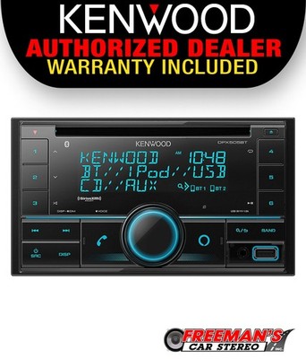 Kenwood DPX505BT 2-Din CD Receiver with Bluetooth