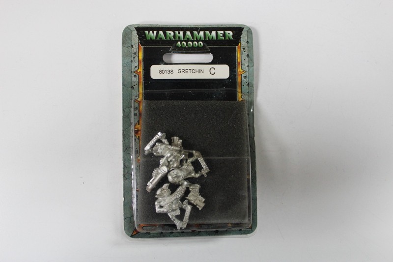 Warhammer 40K Orks Ork OOP Metal Ork Gretchin Blister 72926 L