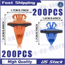 200pcs Wheel Flare Clip & Rocker Moulding Clip 75495-35010 For Toyota Tacoma SR