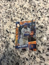 2024 Topps Big League Ronny Mauricio Orange 10/25 Jsy# Rc Rookie Mets