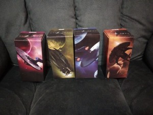 STAR TREK GLASSES SET OF 4 NEW