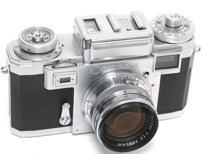 Zeiss Ikon IIIa w. Zeiss Sonnar 1,5/50mm Colored Dial West Germany