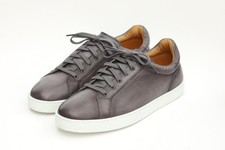 Magnanni Leve Hombre Gris Piel de Ciervo Zapatillas bajas EE. UU. 11