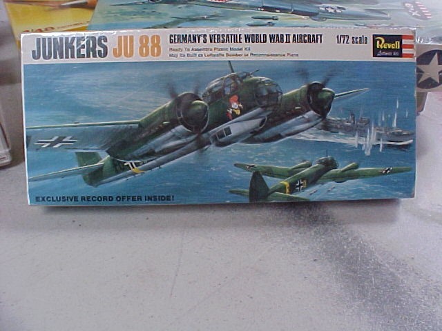 Revell #H-113-130 Junkers JU 88 Model Kit