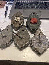 Vintage Lot (5) Straight Line-Stanley-Chalk L...