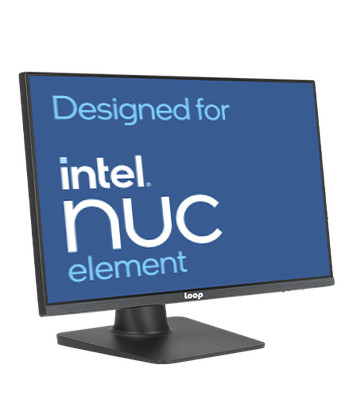 Loop International LP2385 Barebone All in One PC für Intel Nuc Compute Element