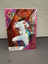 2022 Panini Chronicles Phoenix Brandon Marsh Rookie Pink Pulsar Prizm RC #2