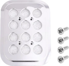 Fresh Filter CF19501C Chrome Exterior Cab Air Compatible With 