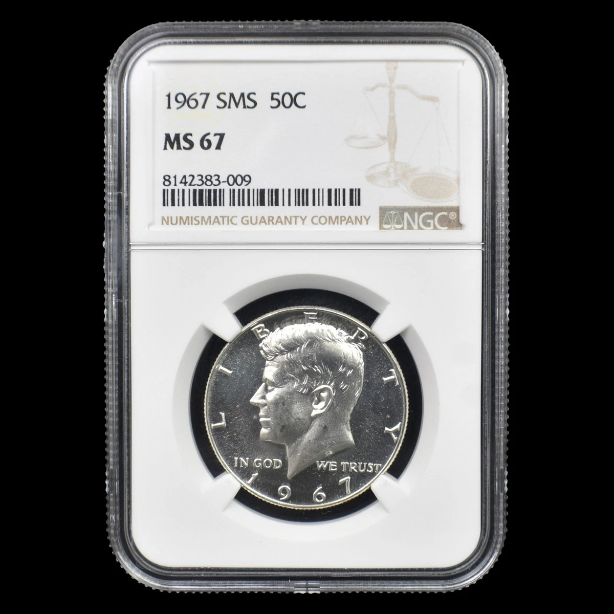 MS 67 Graded 1967 Kennedy US Half Dollars (1964-Now) for sale | eBay