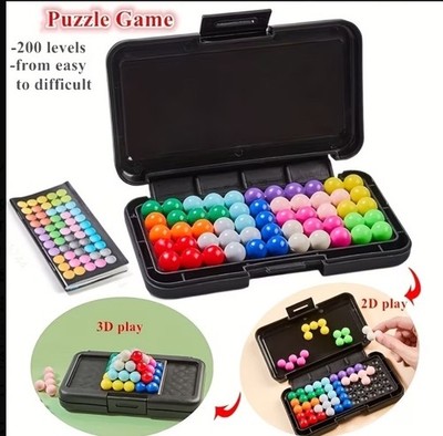 Colorful Matching Puzzle Game, 2D/3D Learning Game