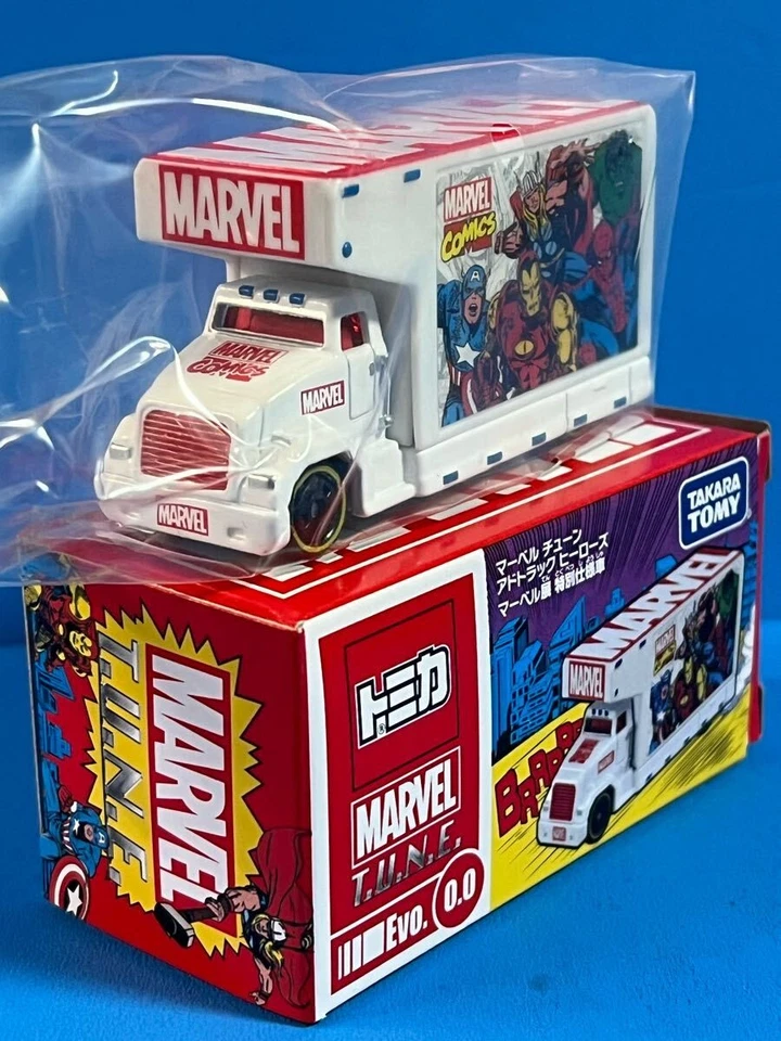 Shop Marvel Tune Ad Truck Heroes Marvel ExhibitiCar 1t - Image 3 of 4