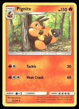 Pignite 32/236 Uncommon Cosmic Eclipse Pokemon Lightly Played