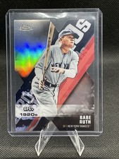 2020 Topps Chrome - Decade of Dominance Die-Cut Babe Ruth #DOD-15