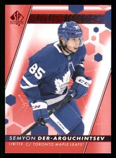 2022-23 SP Authentic Limited Red #195 Semyon Der-Arguchintsev FW