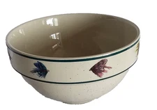 Folkcraft Stoneware Rainbow Trout Scotty Z 6.25" Soup/Cereal Bowls
