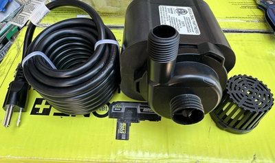 #ad Totalpond 52676 Hardwired 800 GPH Submersible Pond Pump Black READ $59.99