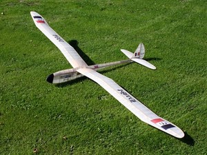 Vintage German Model Airplane Plans of The 1934 German Hast Glider...
