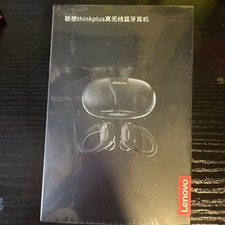 Lenovo Thinkplus Wireless Bluetooth In-Ear Earbuds Double Earpieces Black 2023