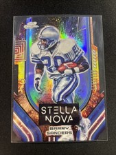 2024 Topps Cosmic Chrome Barry Sanders Stella Nova Die-Cut SSP Case Hit!! - BK1