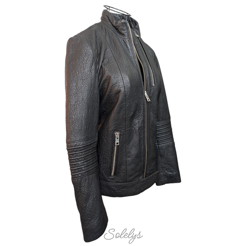 Giacca Moto Zadig & Voltaire x Penninghen 2017 Loup Wolf Skull Pelle Agnello RARA - Foto 9 di 12