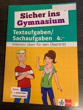 Sicher ans Gymnasium - Textaufgaben/Sachaufgaben 4. Klasse
