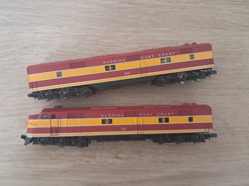 Life Like N Gauge E7 A And B Units Florida East Coast Co-Co Diesel Locomotive - Picture 6 of 8