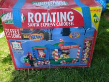 Gemmy 12 Ft Gemmy Airblown Santa Express Infl...