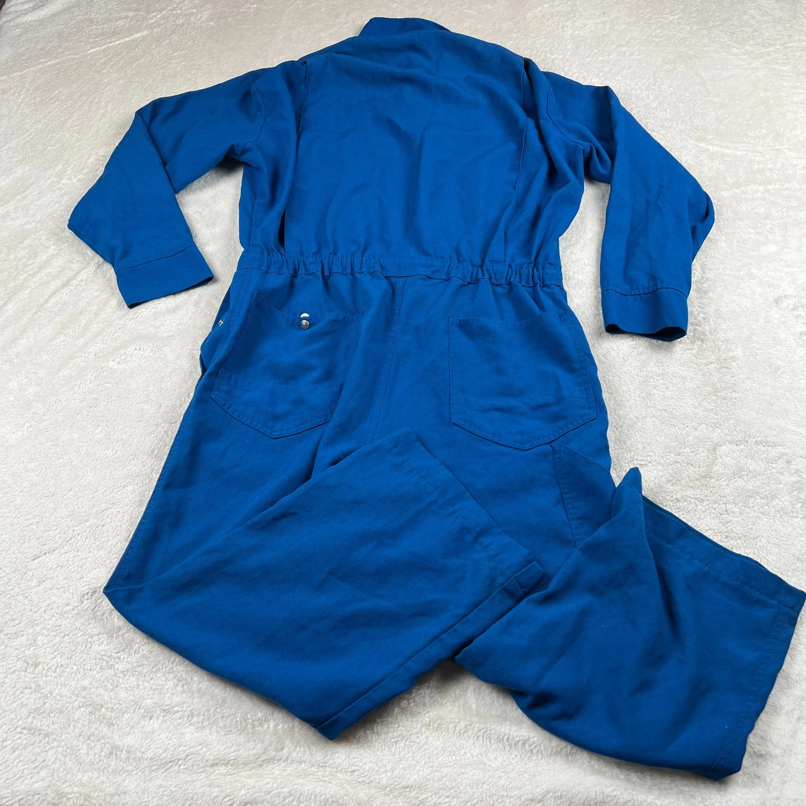 Workrite Coveralls Jumpsuit Fire Resistant Size 46R Large Blue ARC1 Nomex ATPV - product detail image 13