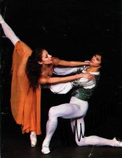 DANCER OF BALLET Rudolf Nureyev autograph, signed magazine picture