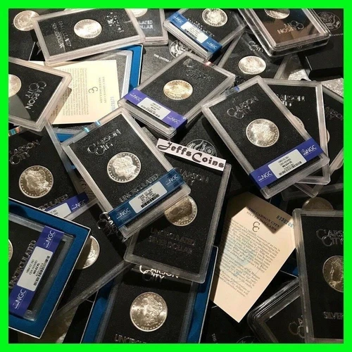 1878 - 1884 CC Morgan Silver Dollar $1 Carson City GSA MS BU+ UNC Estate