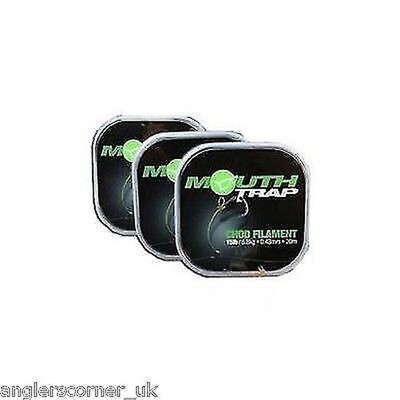 Korda Mouth Trap 20lb / Carp Fishing Chod Filament