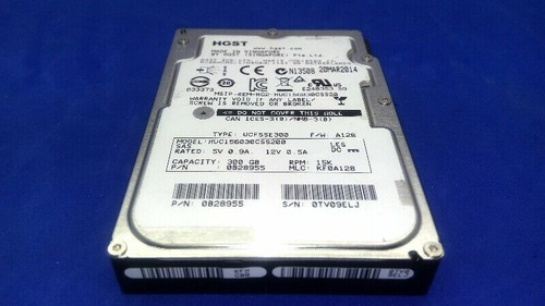 HGST HUC156030CSS200 300GB 15K 128MB 2.5" SAS PN:0B28955 - Picture 1 of 2