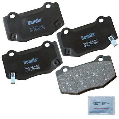 Disc Brake Pad Set-Priority One Ceramic BPR Bendix CFC1718