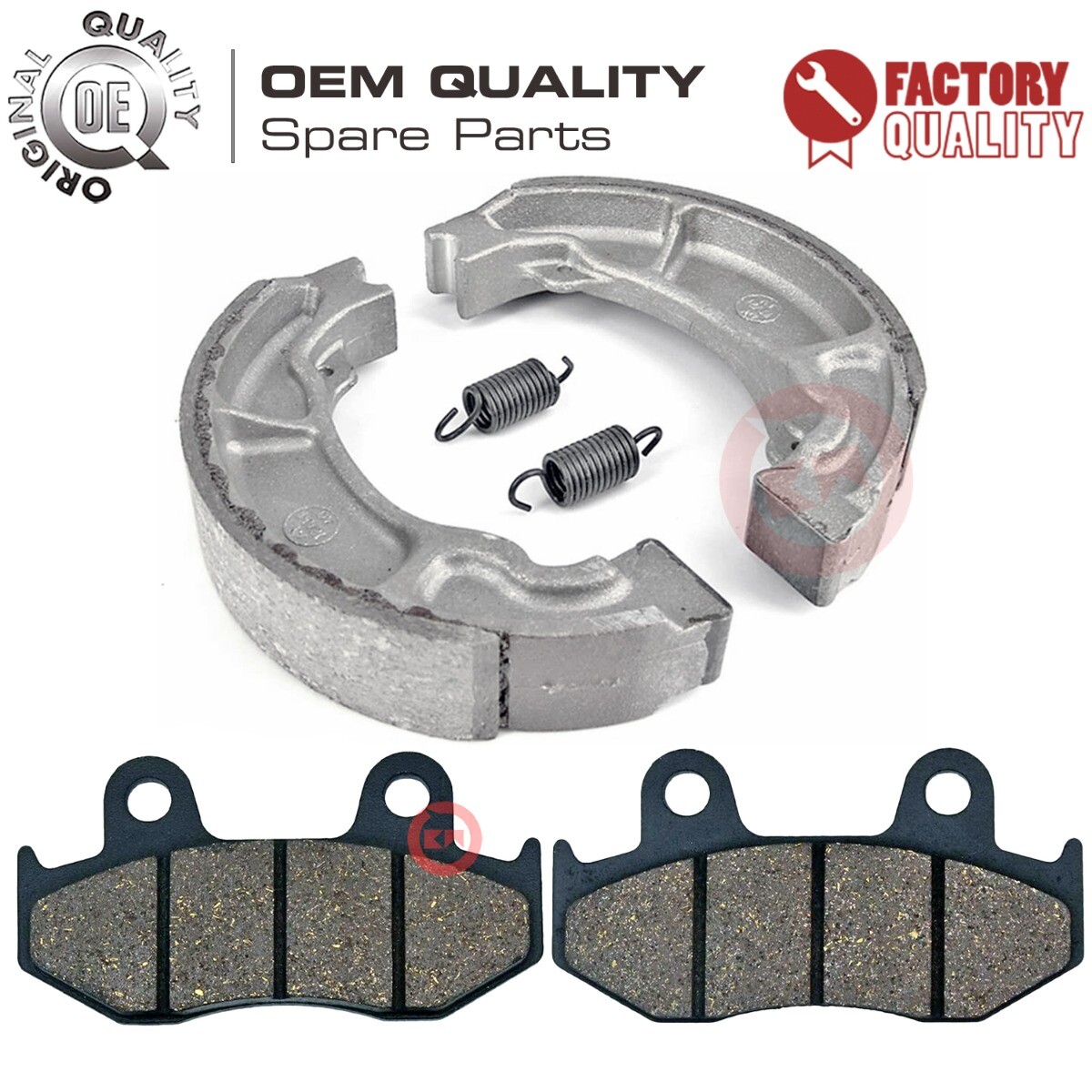 07KS04 SET PASTIGLIE FRENO ANTERIORE BREMBO KAWASAKI KX 250 1983-1985 - Foto 4