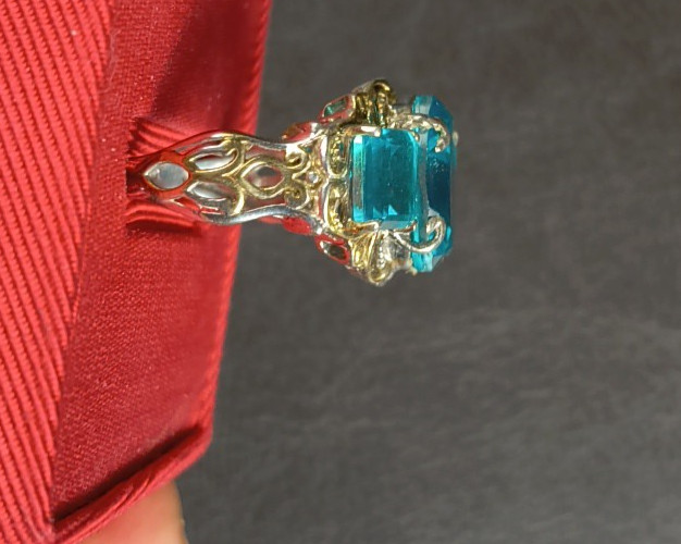 Chuck Clemency STS Multi Blue Stone Sterling Silv… - image 5